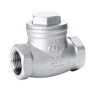CHECK VALVE THREAD END & SOCKET WELD END